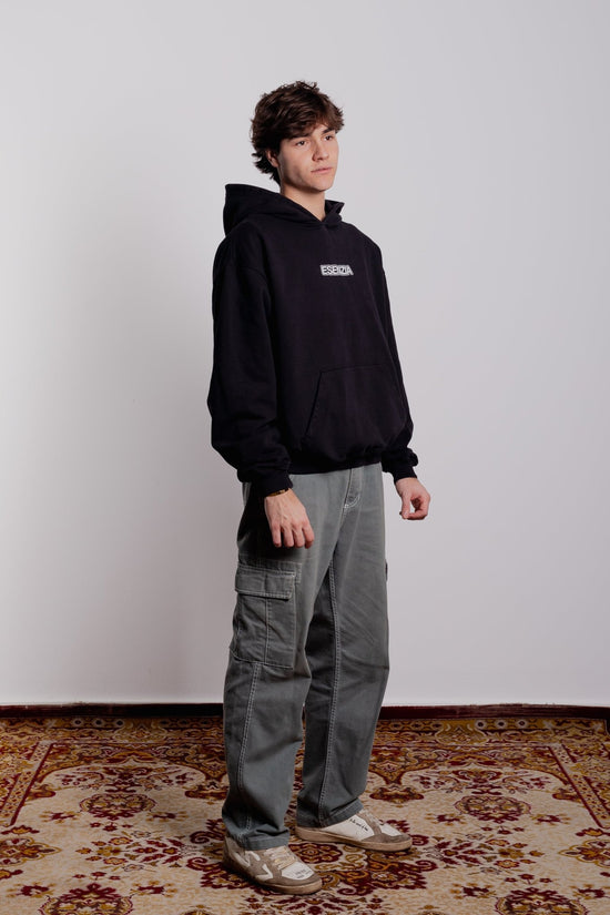 BLACK BEYOND HOODIE - Esenzia