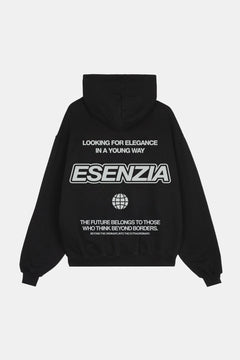Noir au-delà du sweat à capuche