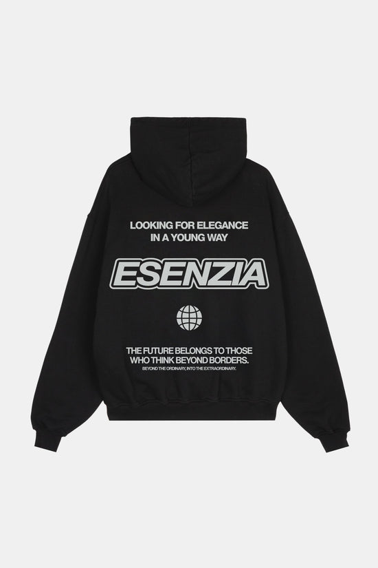 BLACK BEYOND HOODIE - Esenzia