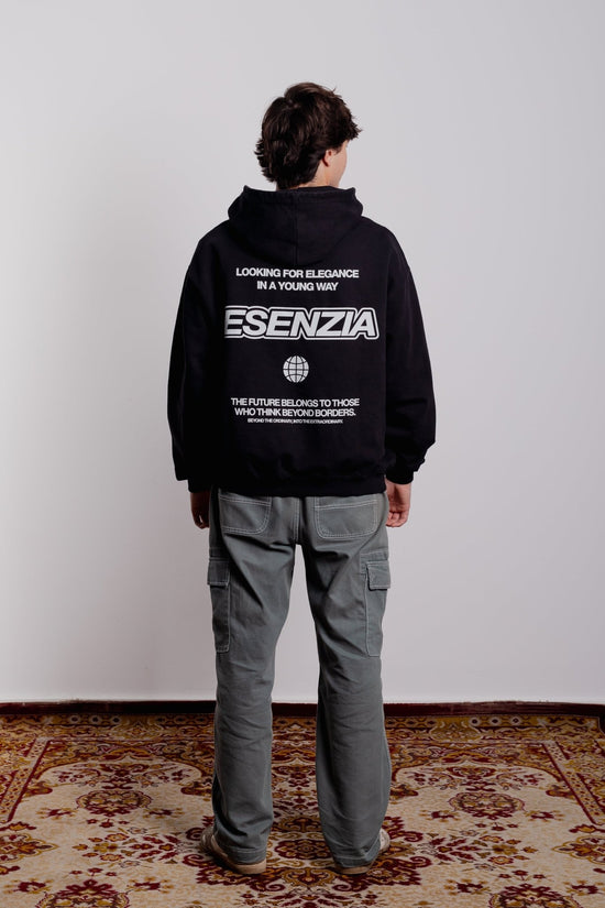 BLACK BEYOND HOODIE - Esenzia