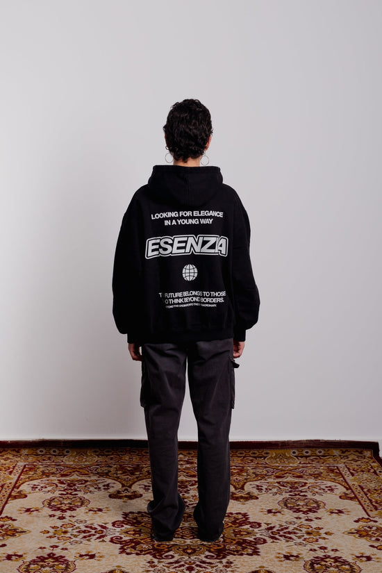 BLACK BEYOND HOODIE - Esenzia