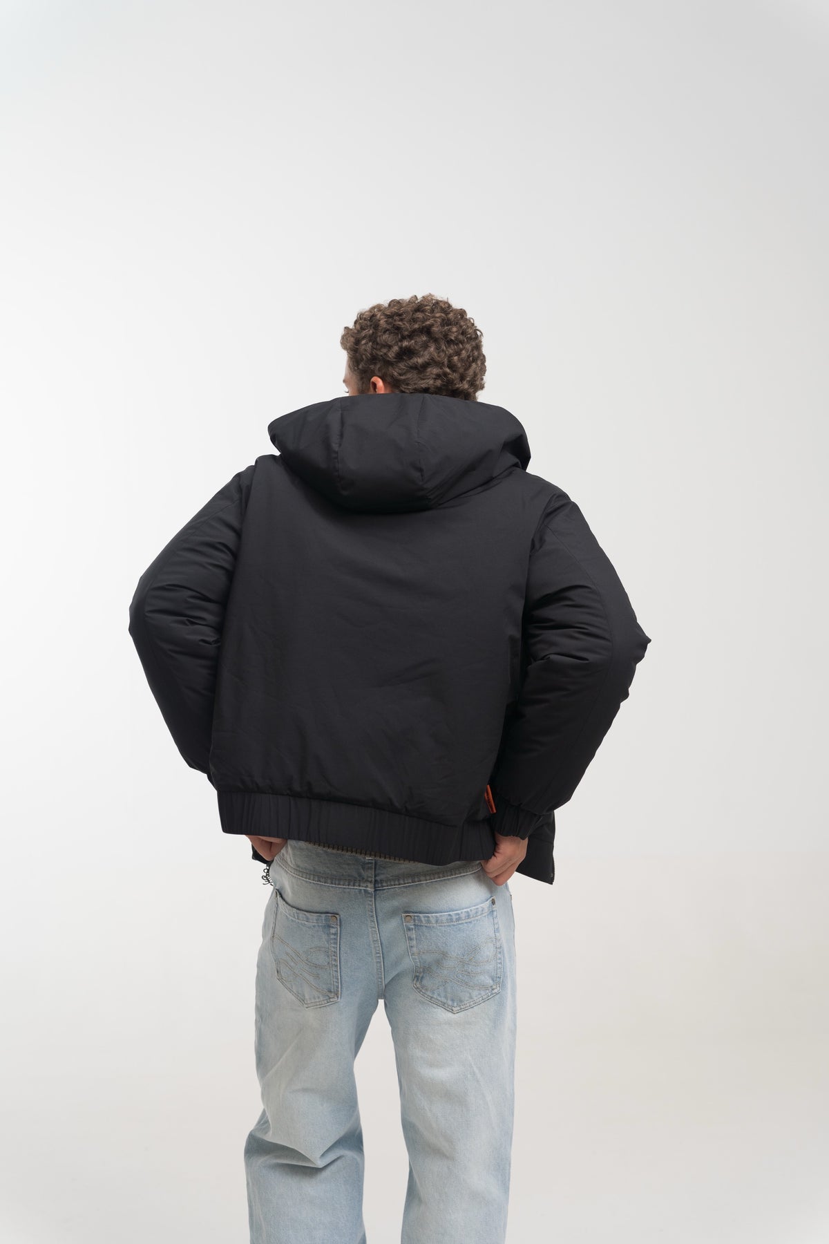 BLACK PUFFER JACKET