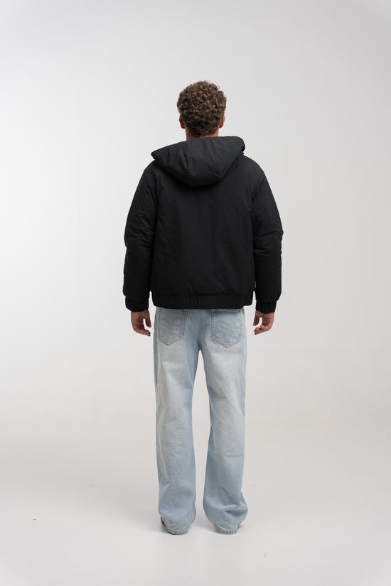 BLACK PUFFER JACKET