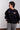 BLACK SATURNO CREWNECK - Esenzia