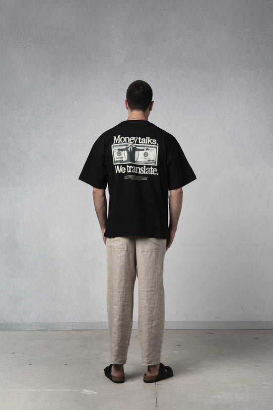 BLACK WOLF TEE - Esenzia