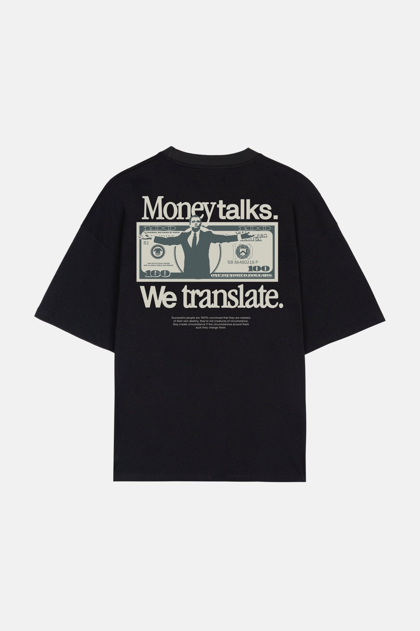 BLACK WOLF TEE - Esenzia