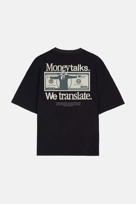 BLACK WOLF TEE - Esenzia