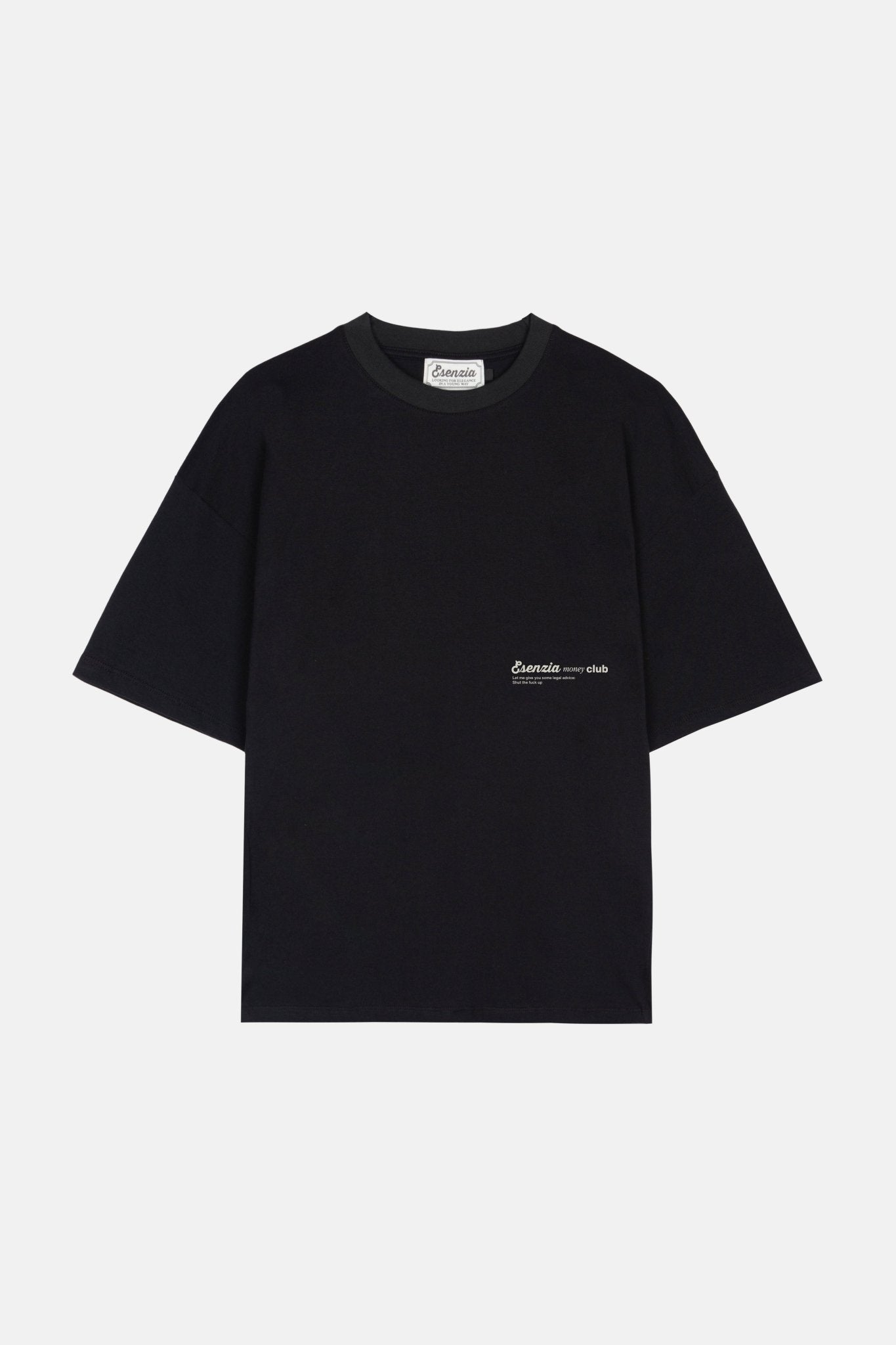 BLACK WOLF TEE - Esenzia