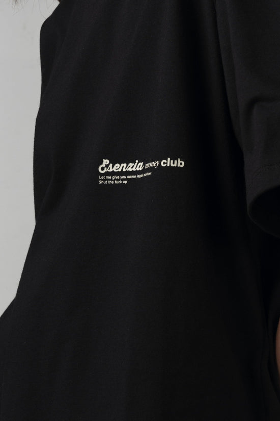 BLACK WOLF TEE - Esenzia