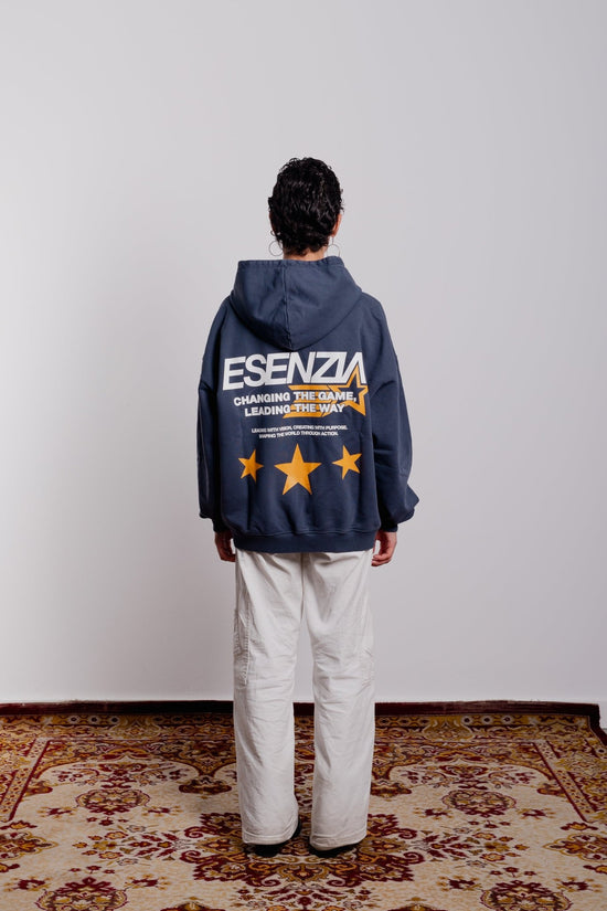 BLUE INSIGNIA ZIPPER - Esenzia