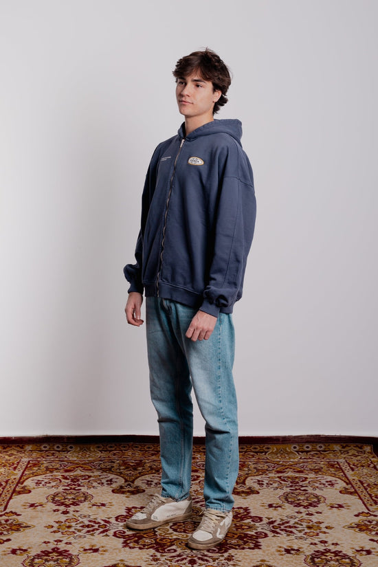 BLUE INSIGNIA ZIPPER - Esenzia