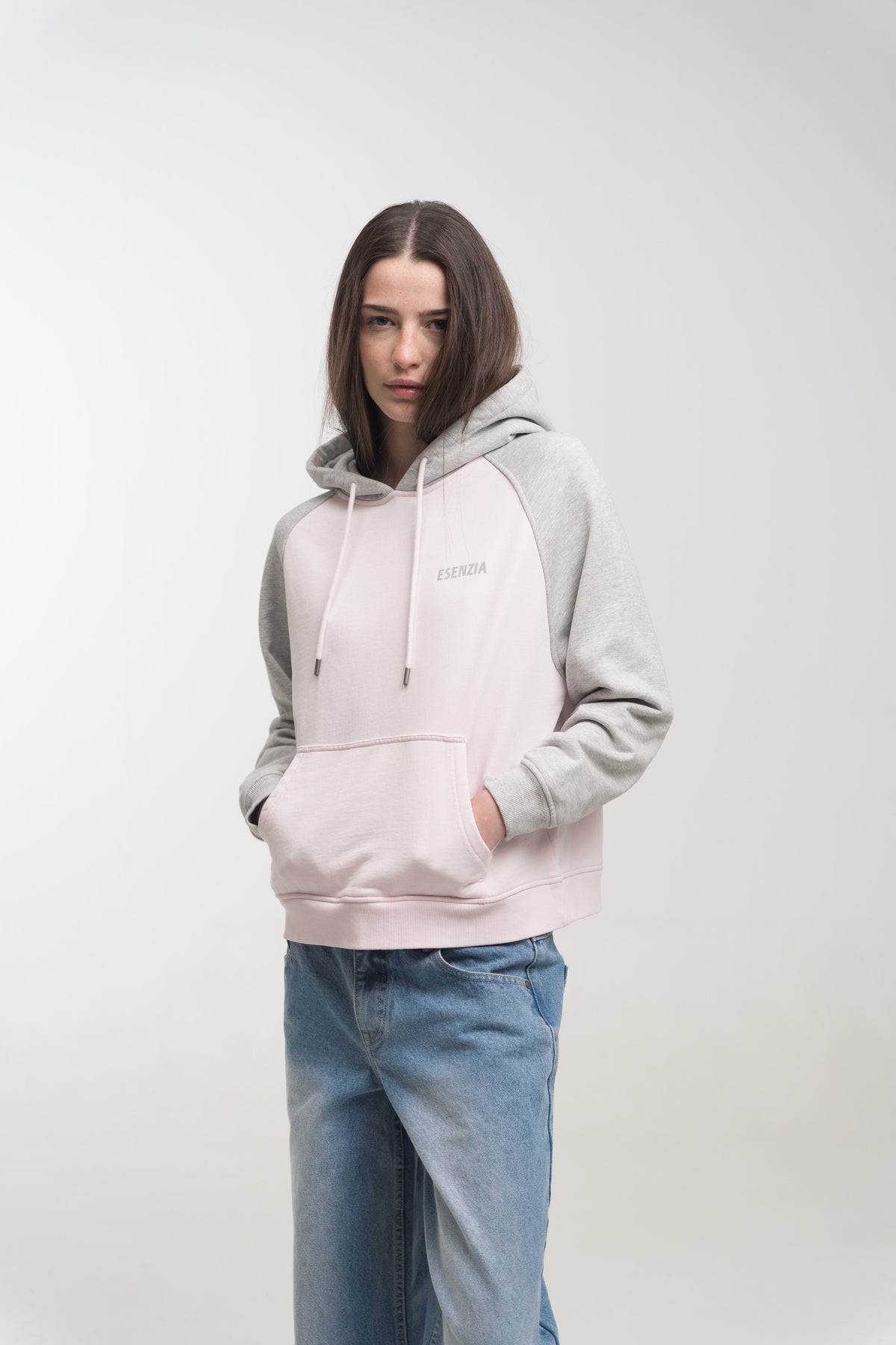 BLUSH CAMPUS HOODIE