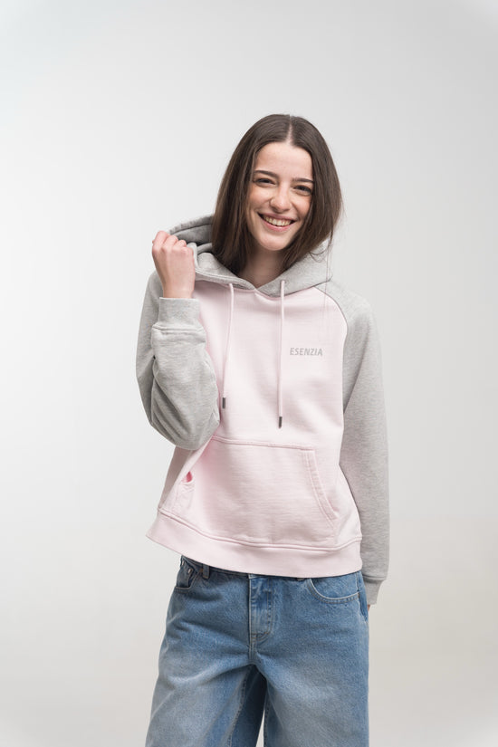 BLUSH CAMPUS HOODIE