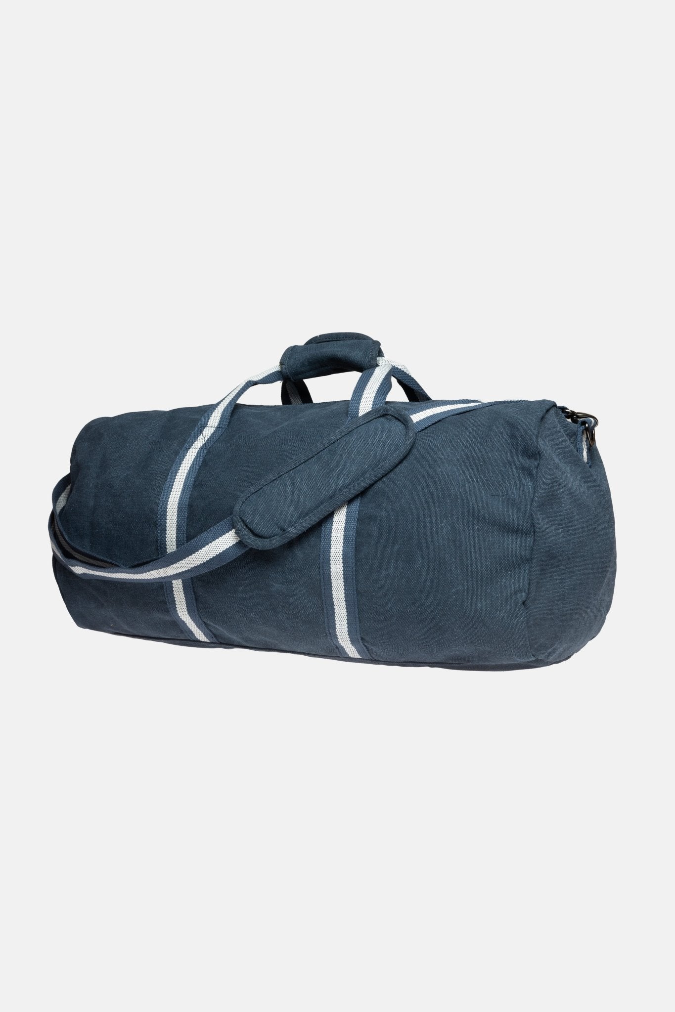 BOLSA CLÁSICA DE LONA AZUL - Esenzia