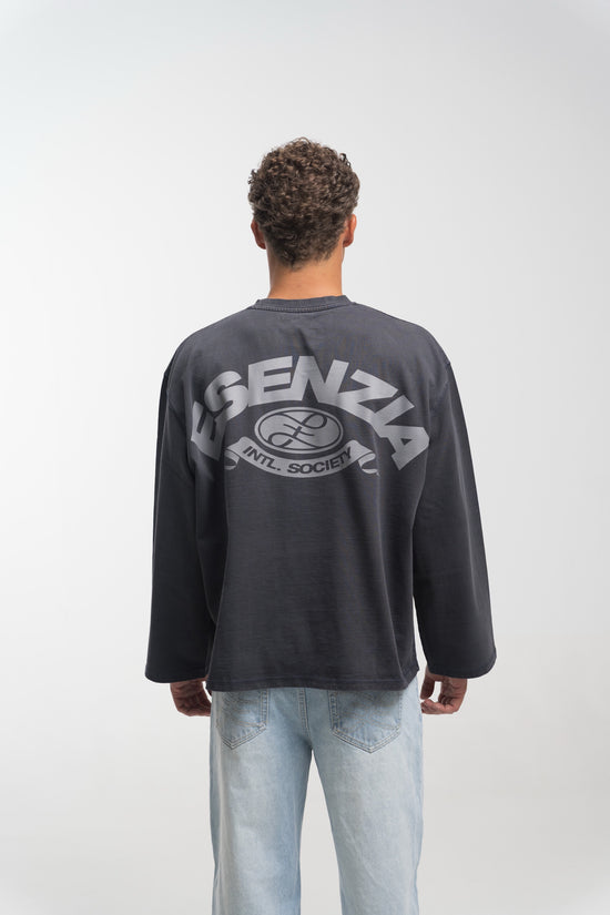CHARCOAL PENNANT LONGSLEEVE
