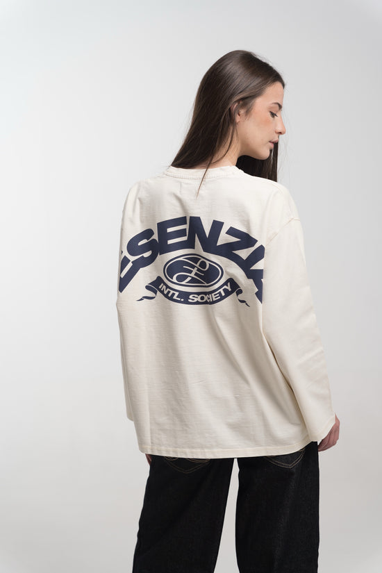 CREAM PENNANT LONGSLEEVE