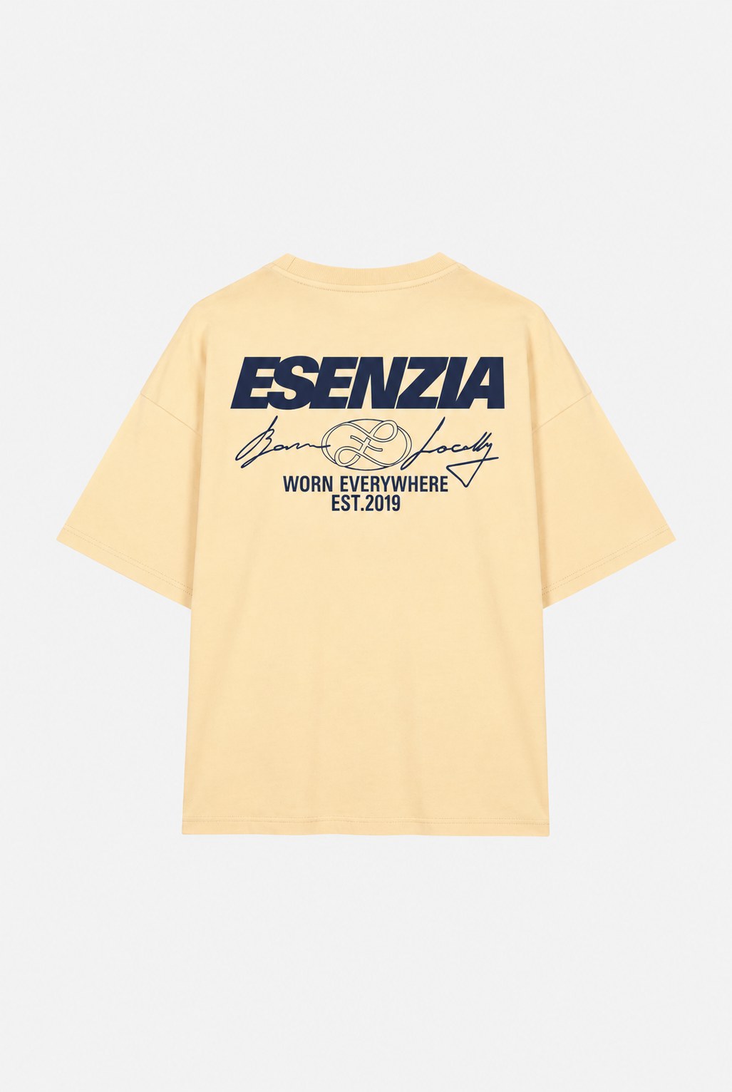CREAM ROOTS TEE · espalda (digital, portada)