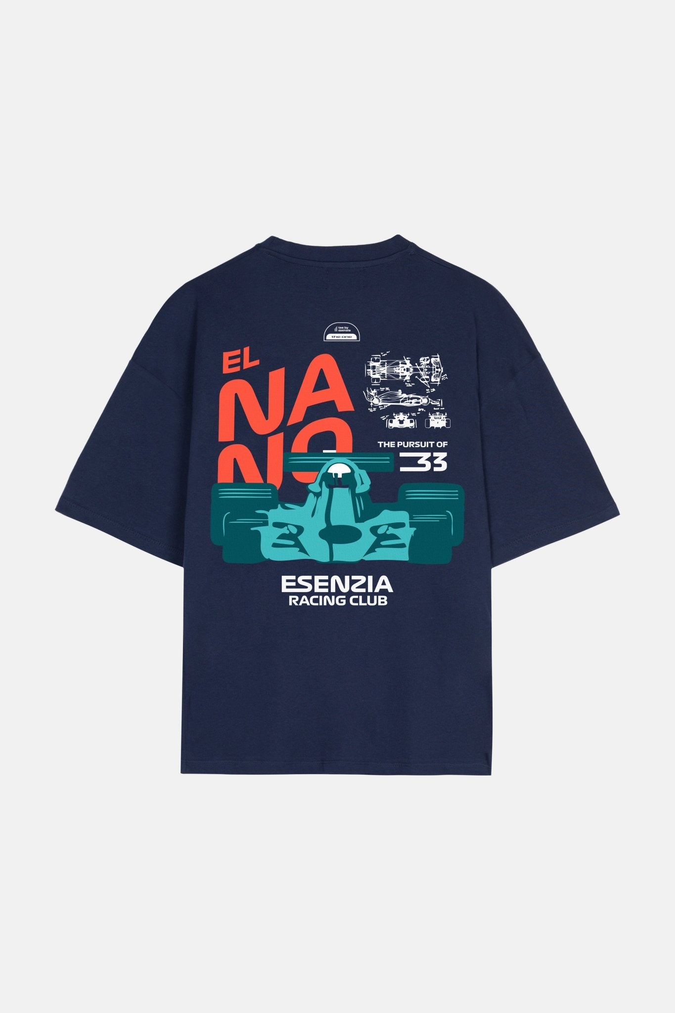 DARK BLUE NANO TEE - Esenzia