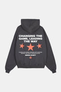 DARK GREY COSMOS HOODIE