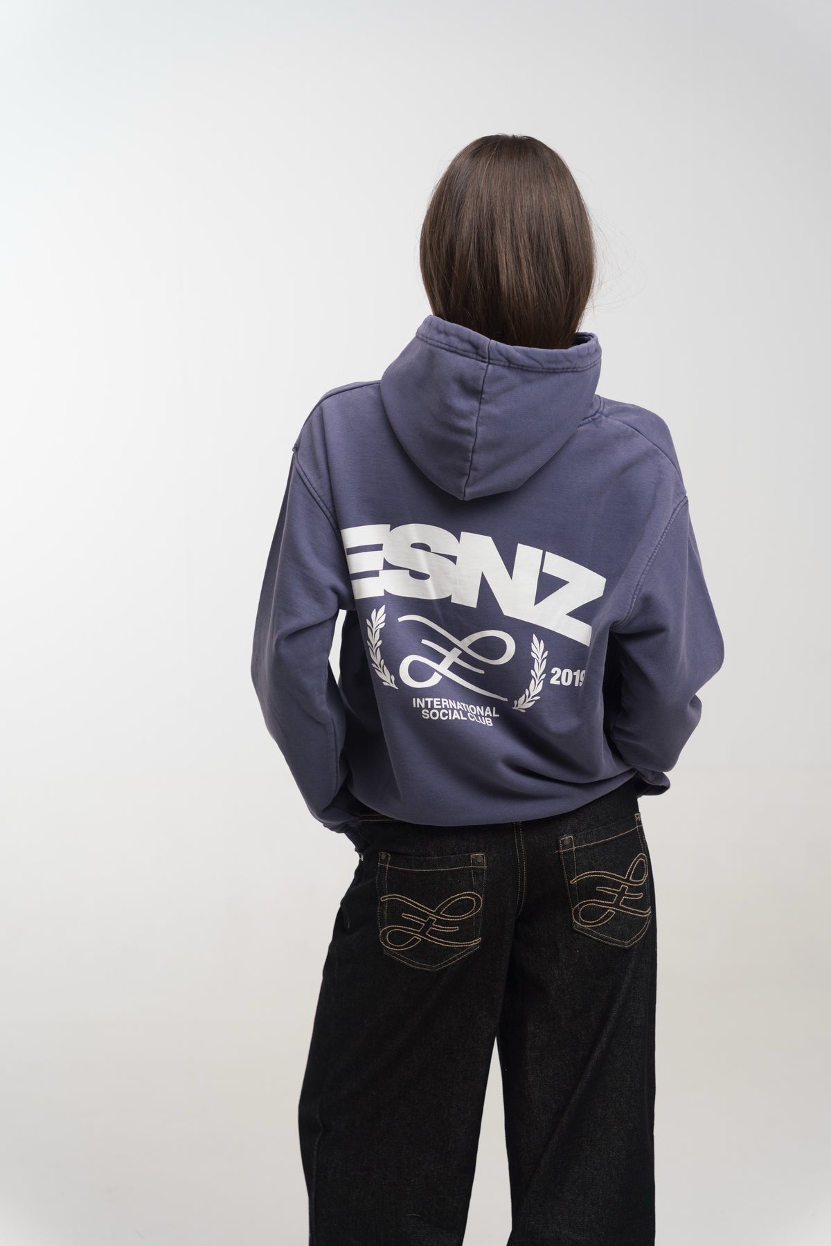DENIM SOZIAL HOODIE
