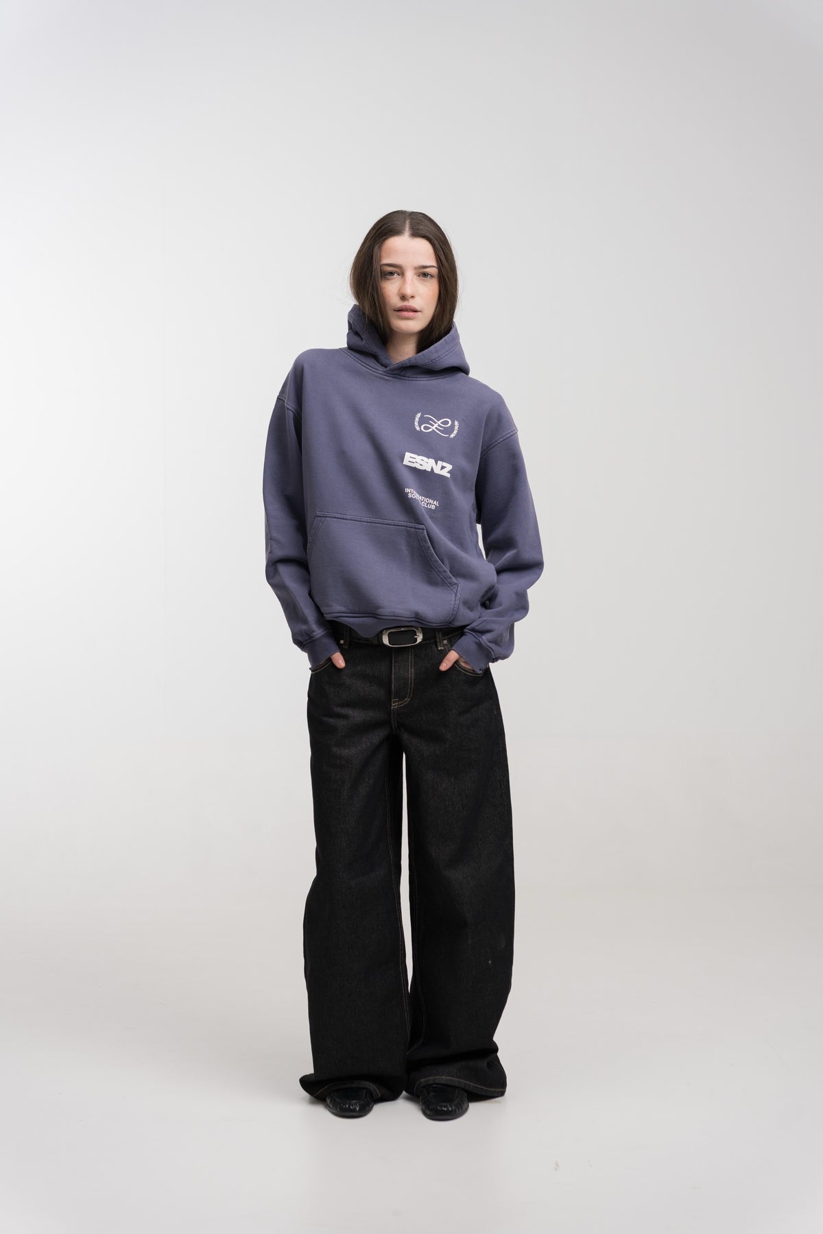 DENIM SOZIAL HOODIE