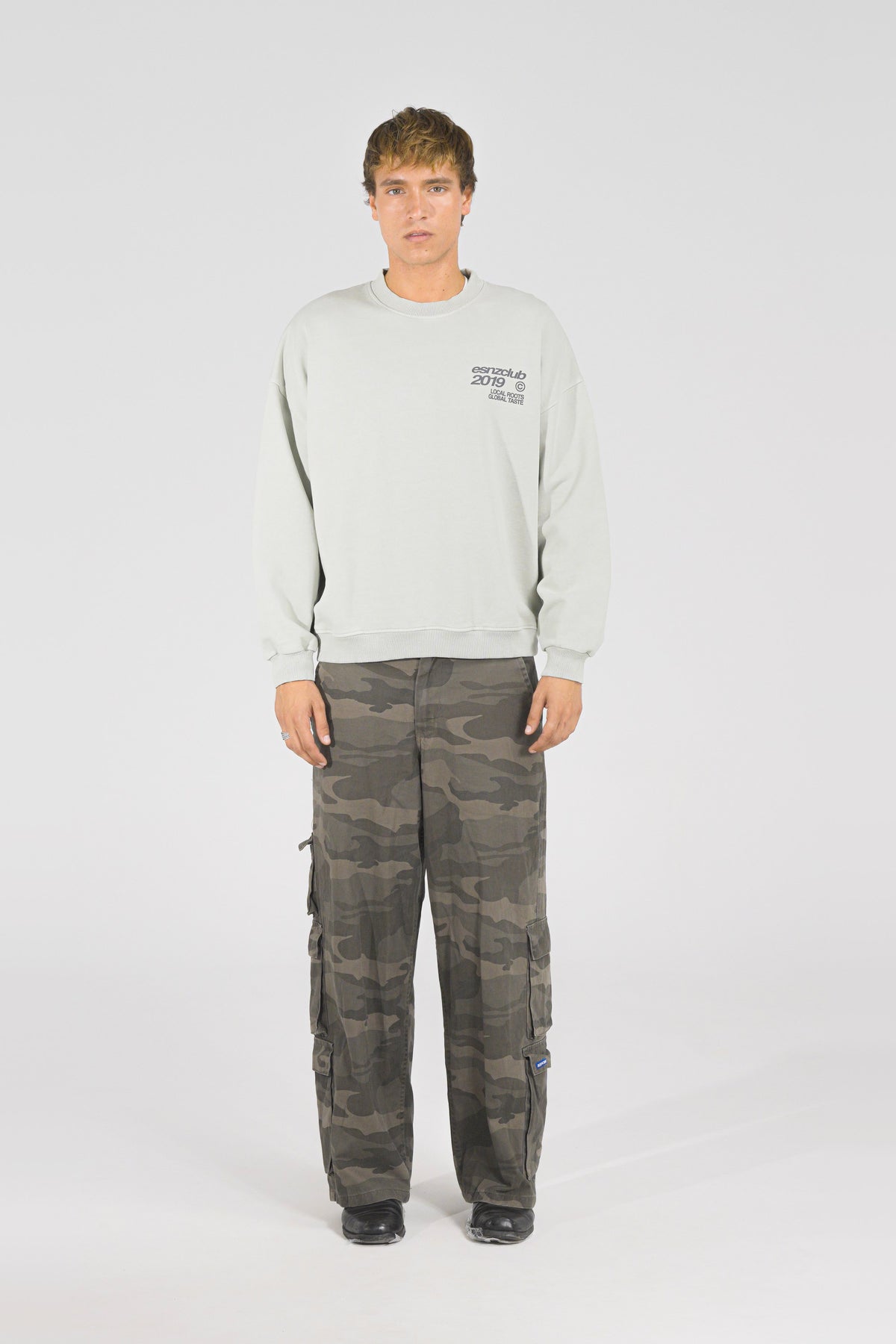Dove Native Crewneck — front