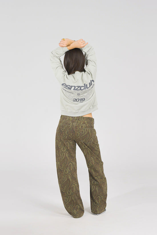 Dove Native Crewneck — on model