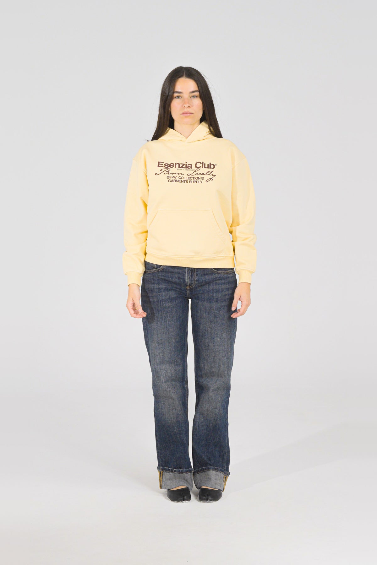 Dune Supply Hoodie — on model