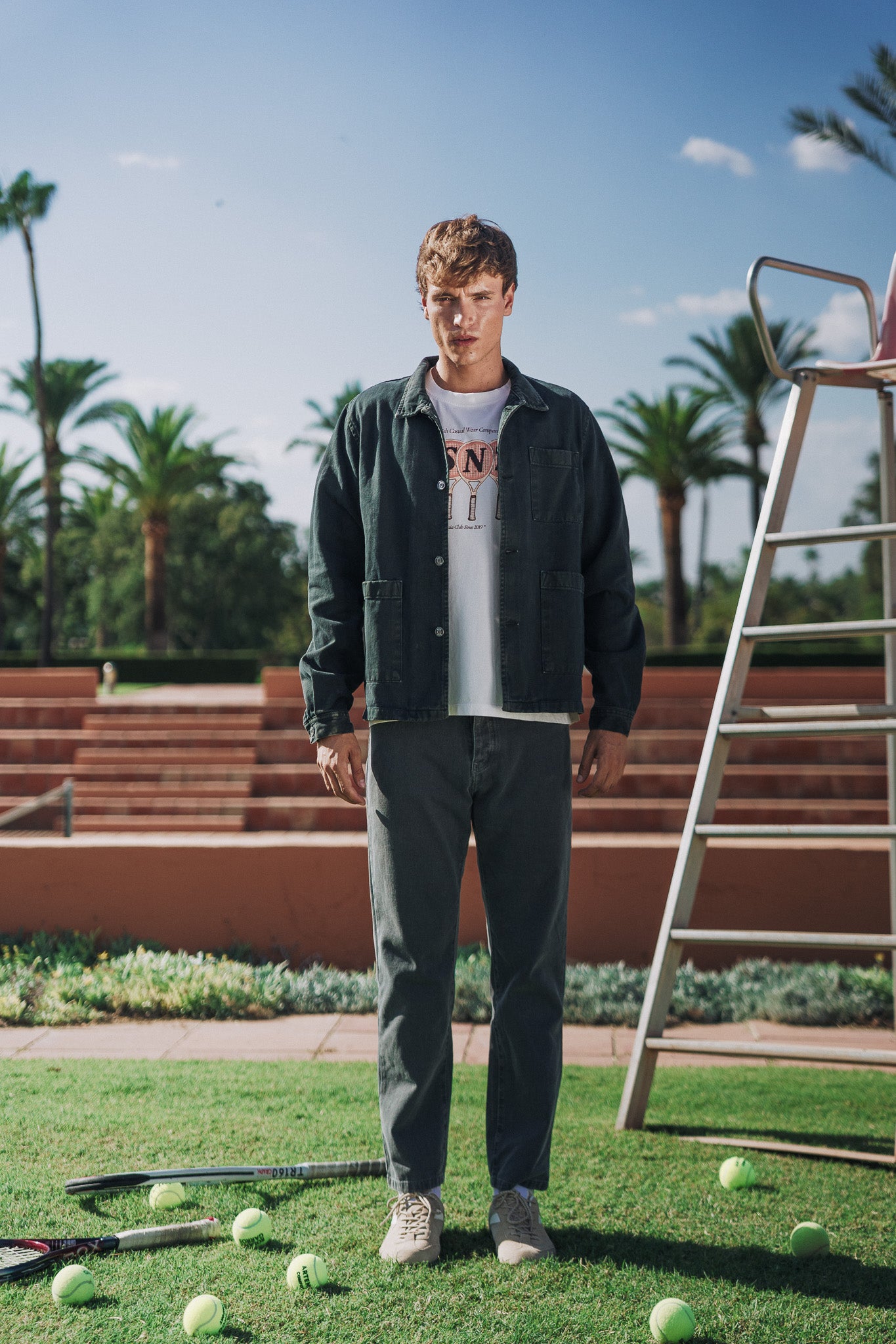 GREEN STANDARD OVERSHIRT