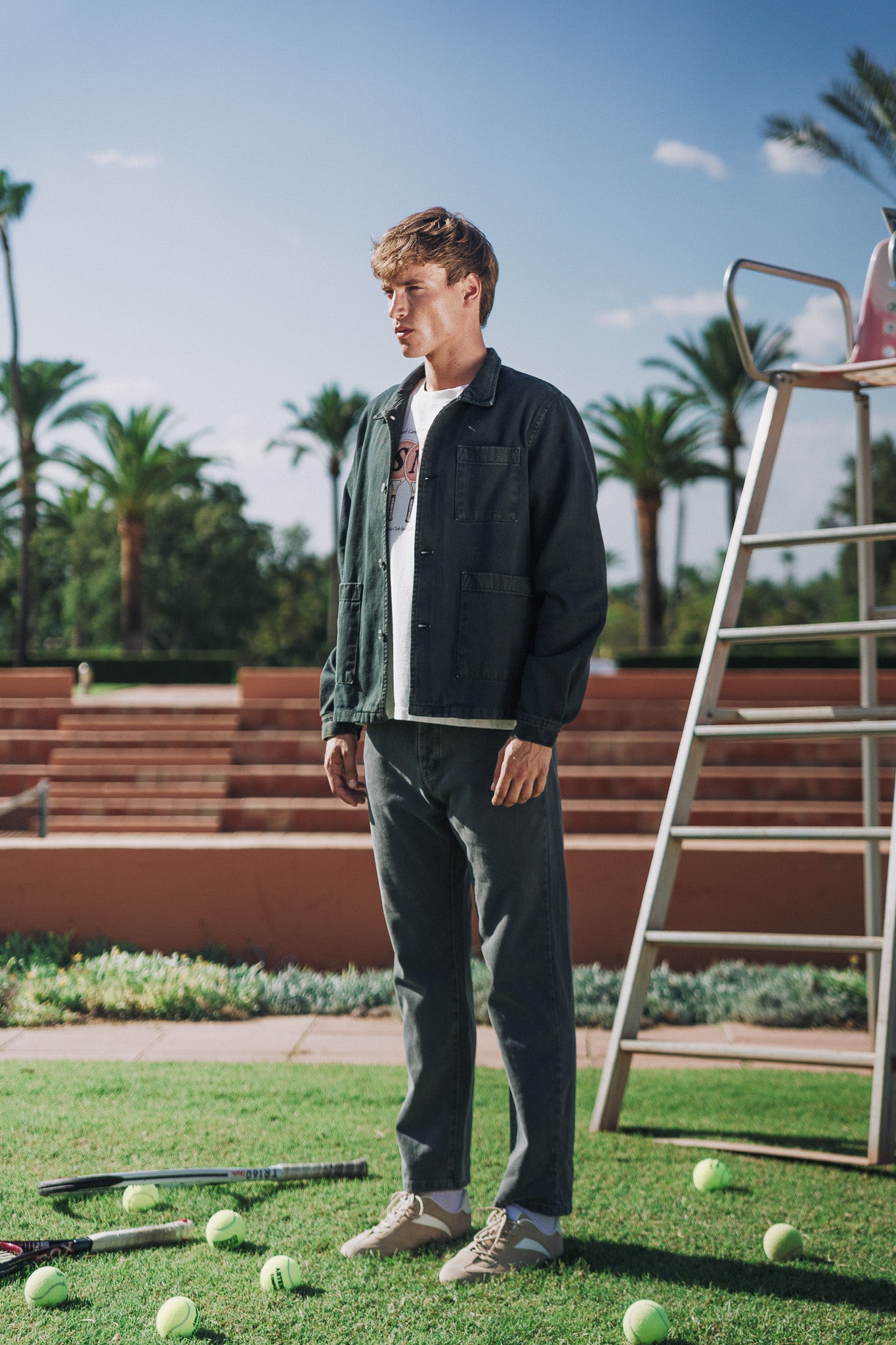 GREEN STANDARD OVERSHIRT