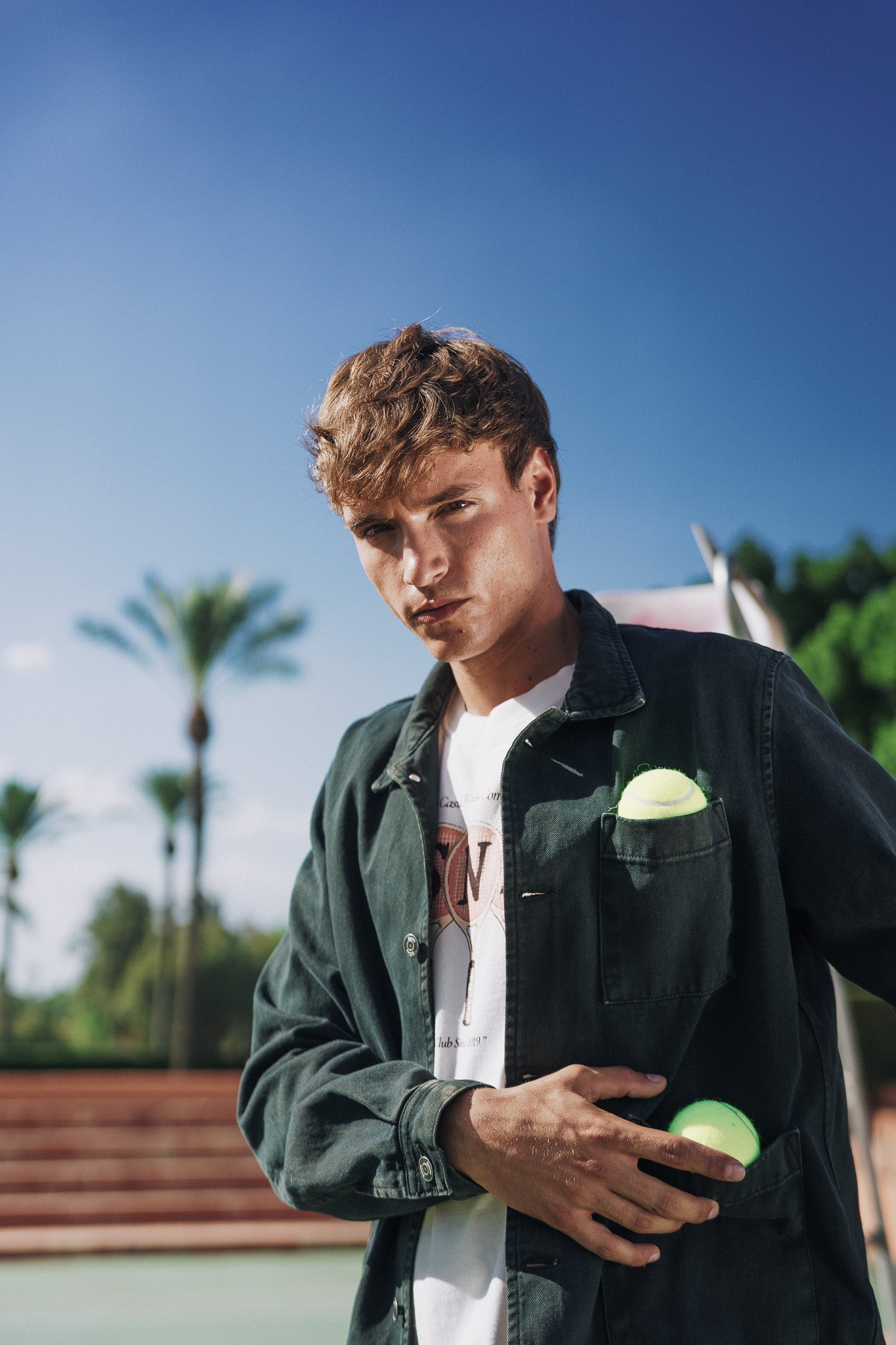 GREEN STANDARD OVERSHIRT