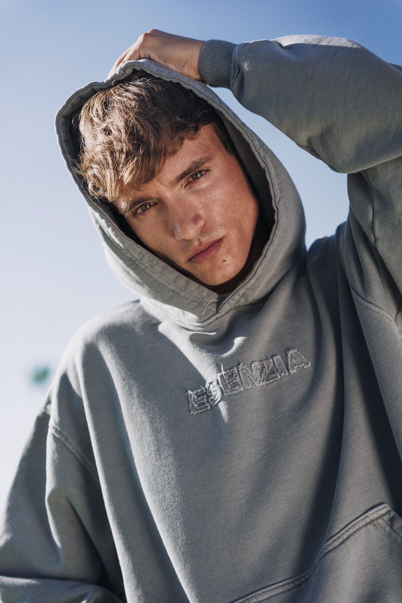 GREEN BASELINE HOODIE