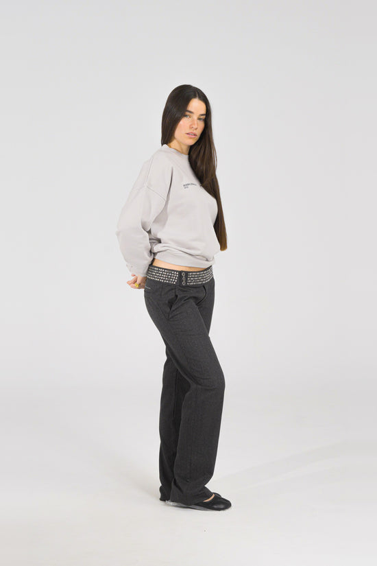 Fog District Crewneck — on model