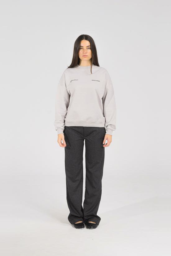 Fog District Crewneck — on model