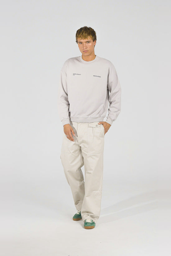 Fog District Crewneck — on model