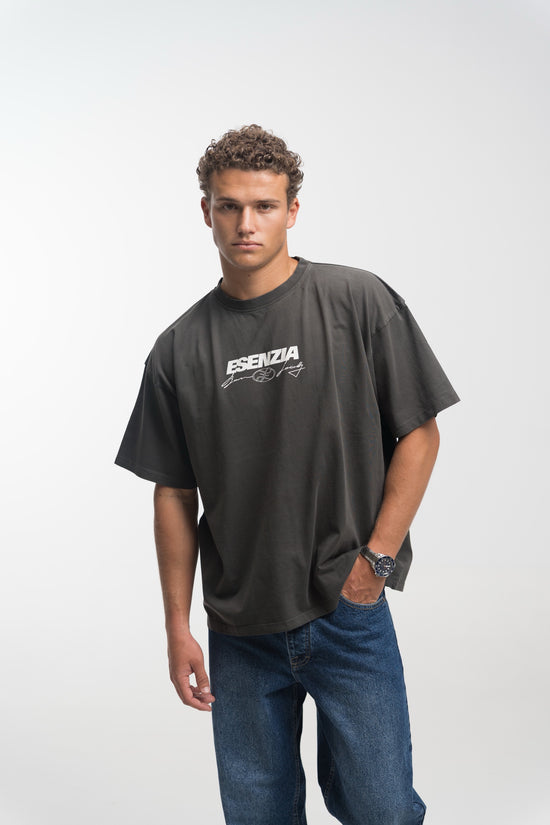 GRAPHITE ROOTS TEE