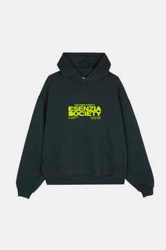Sweat à capuche de la société verte