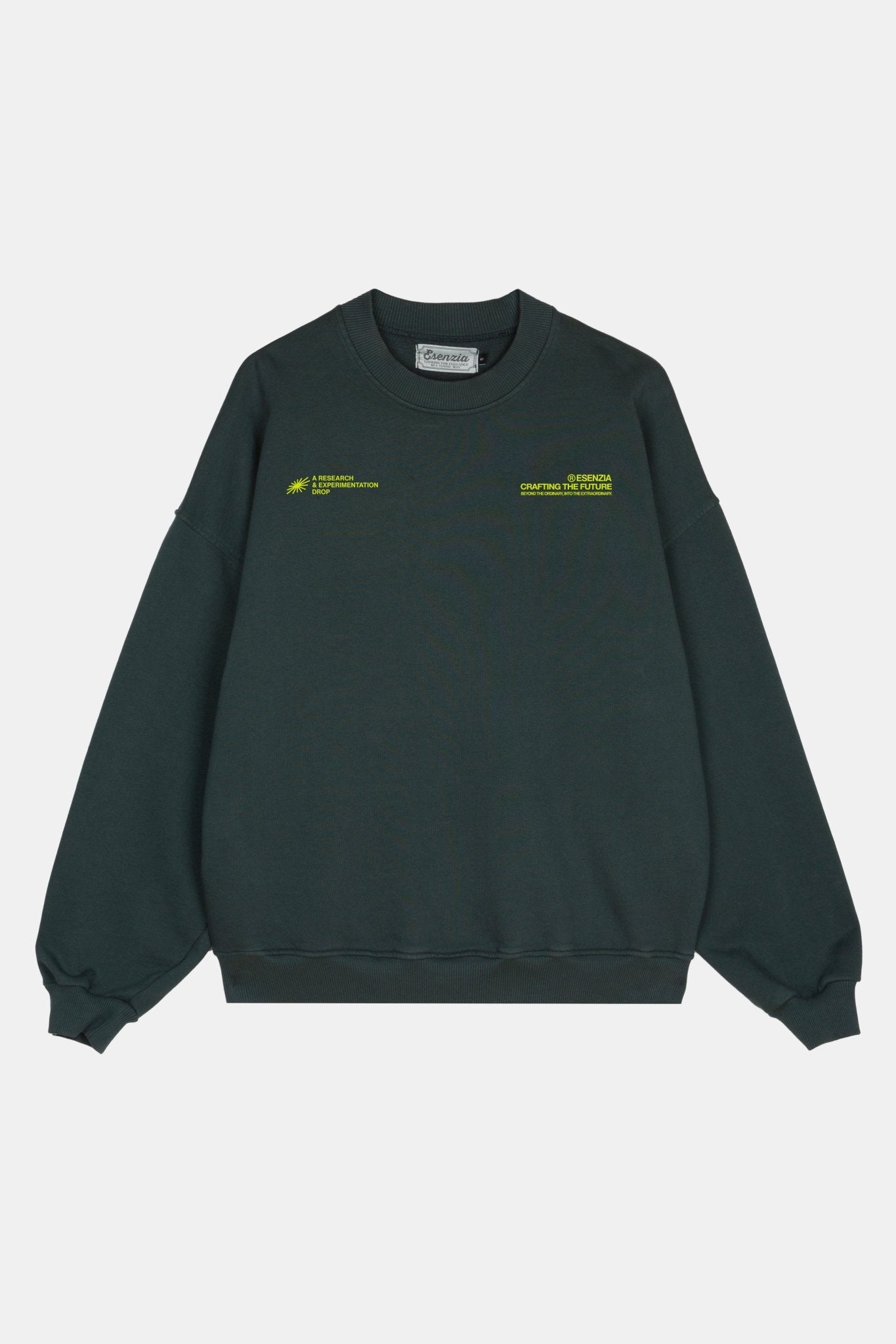 GREEN SPARK CREWNECK - Esenzia