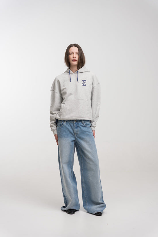 HEATHER POLKA HOODIE