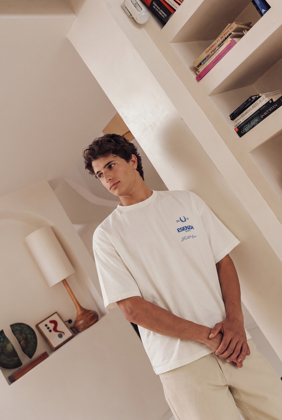 WHITE RESERVE TEE