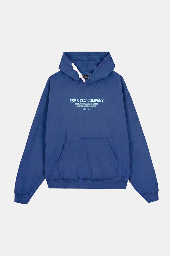 INDIGO WAVE HOODIE