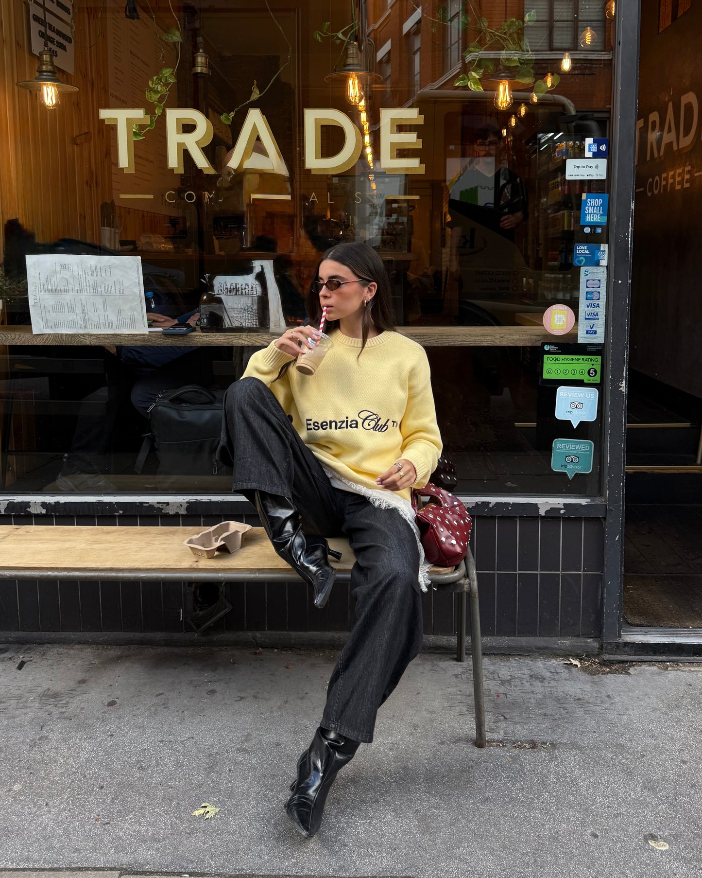 HONEY ICONIC KNIT SWEATER