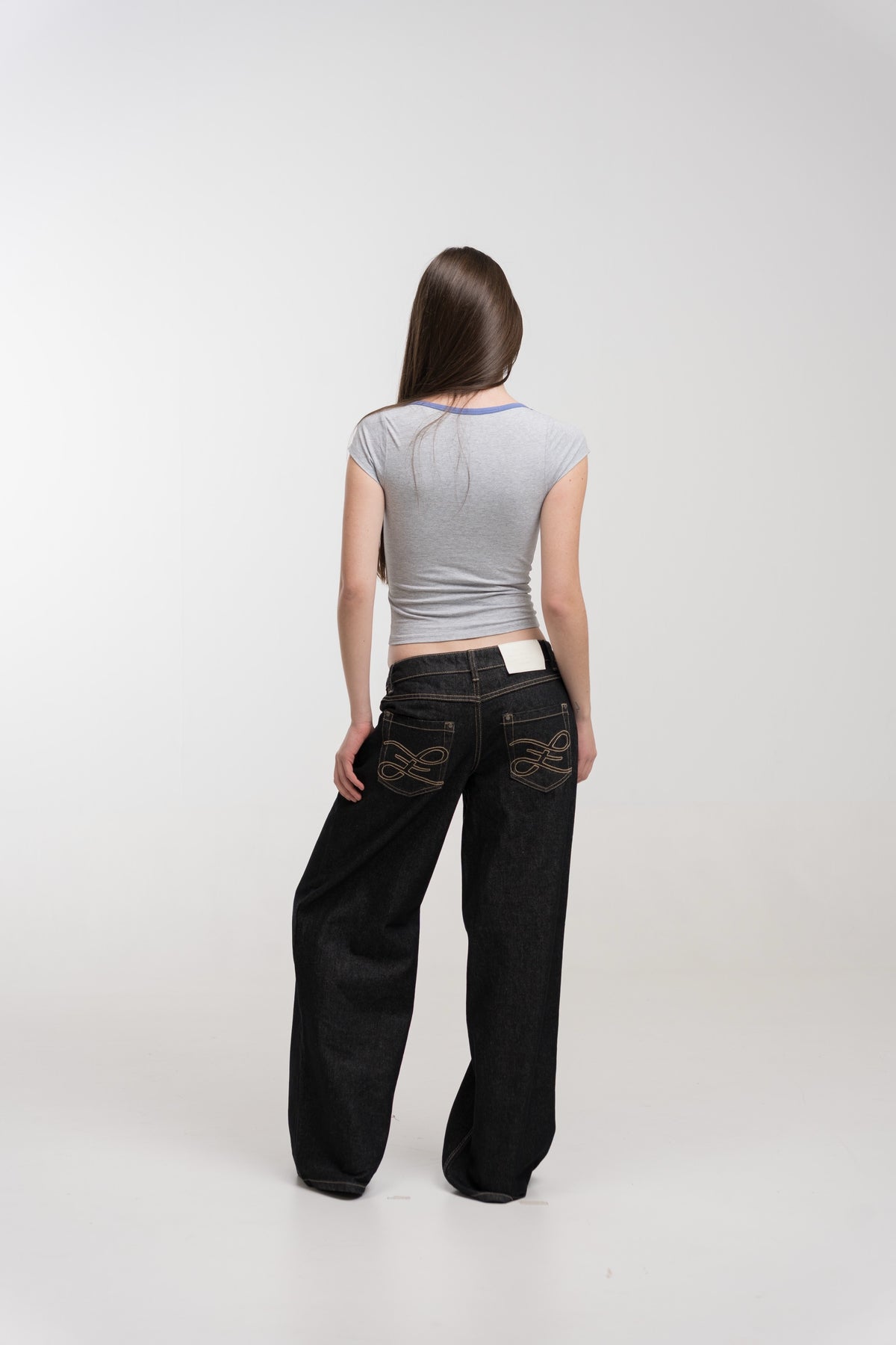 INDIGO RIBON JEANS