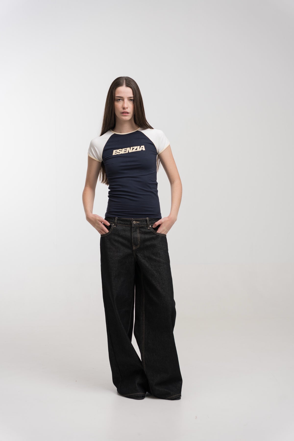 INDIGO RIBON JEANS