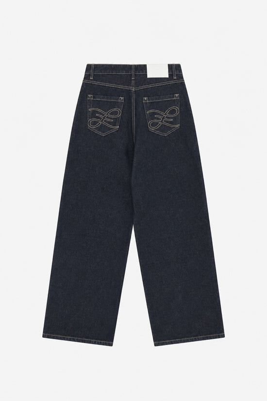 INDIGO RIBBON JEANS · espalda (digital)