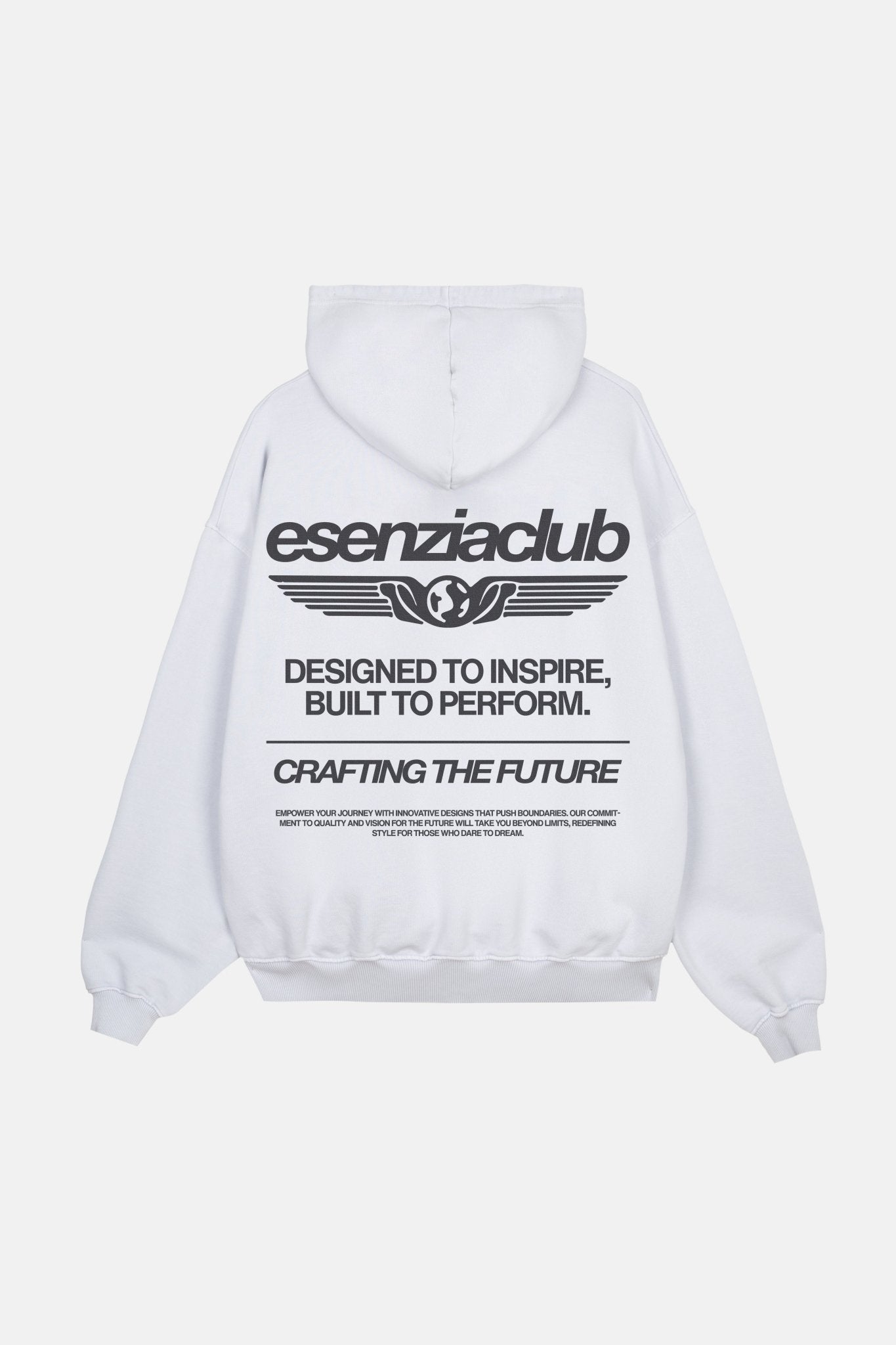 IRON GREY RUSH HOODIE - Esenzia