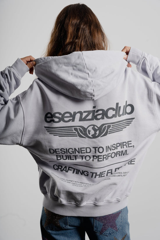 IRON GREY RUSH HOODIE - Esenzia