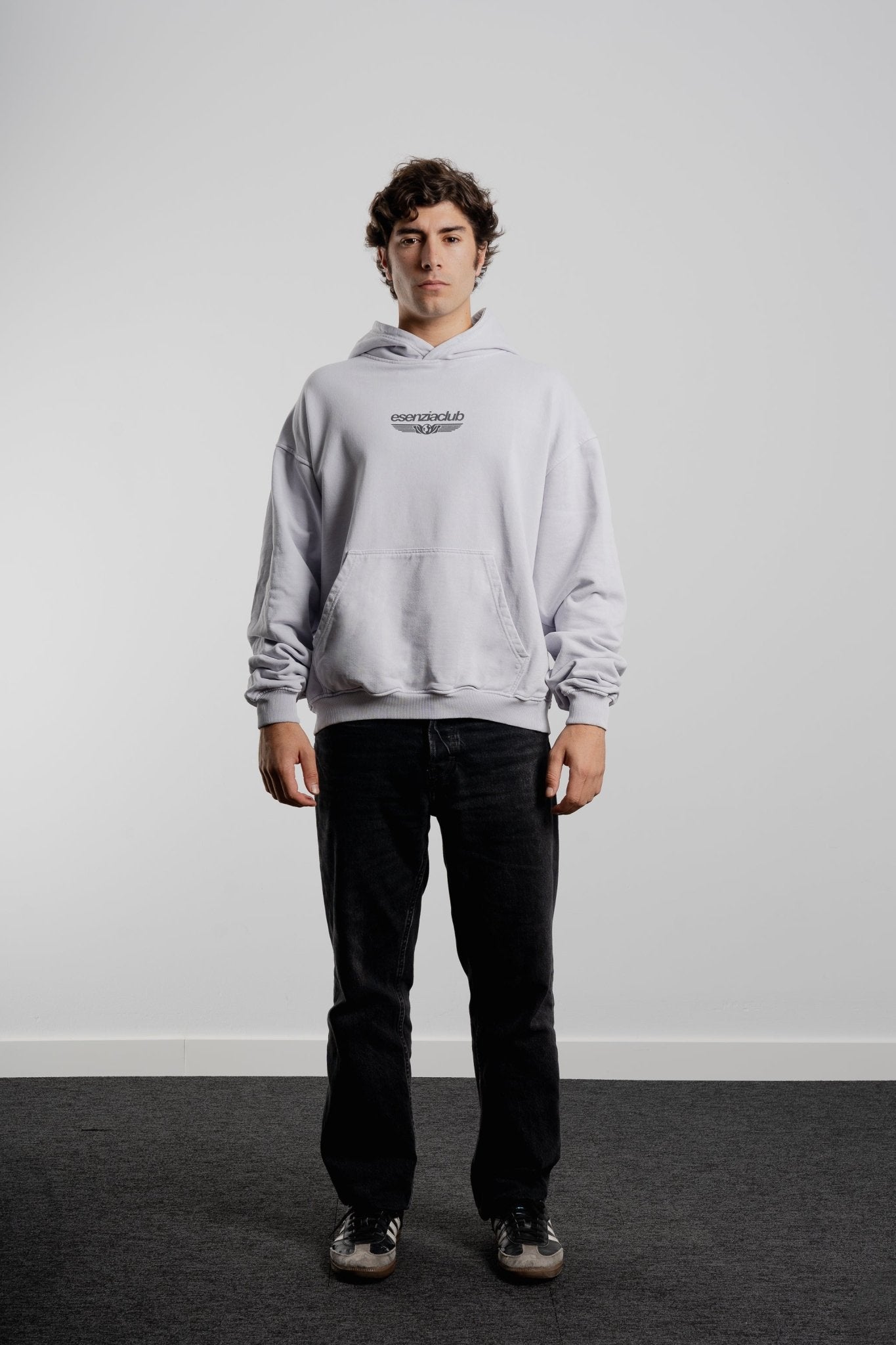 IRON GREY RUSH HOODIE - Esenzia