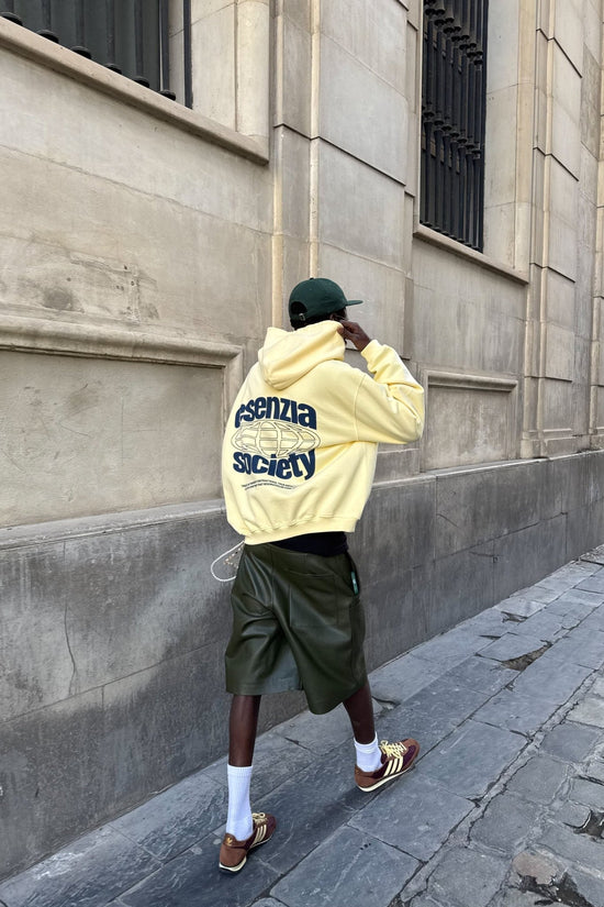LEMON OVAL HOODIE - Esenzia