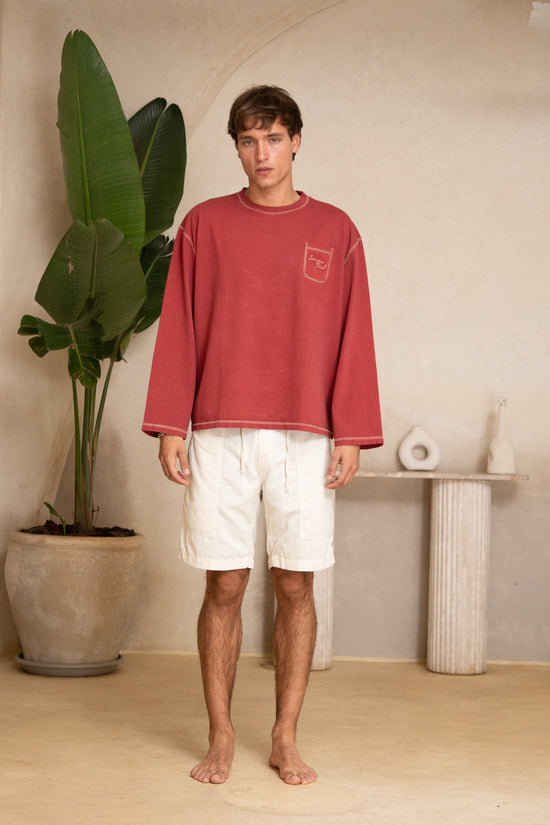BEIGE CORDUROY SHORTS
